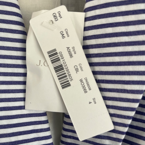 J. Crew Blue and White New With Tags Blazer - Picture 2 of 5
